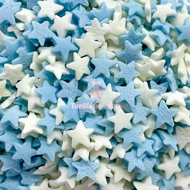 Посыпка "Звездочки" бел/голуб 0,05 кг