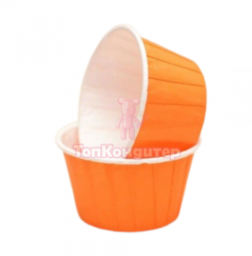 Капсулы капкейк 100 шт оранжевый