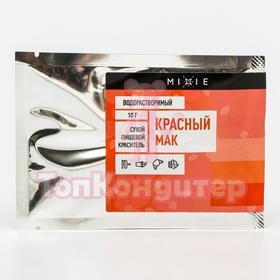 Краситель сухой MIXIE Красный мак 10 гр
