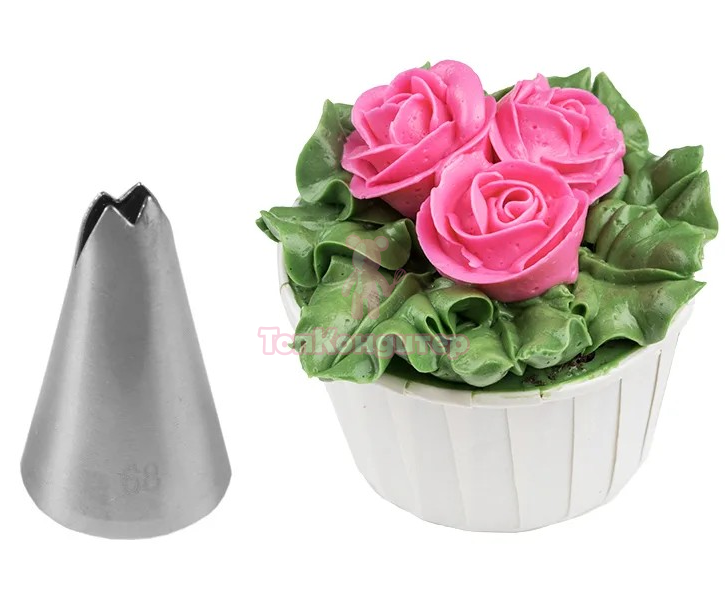 Насадка кондитерская №68 «Листик»