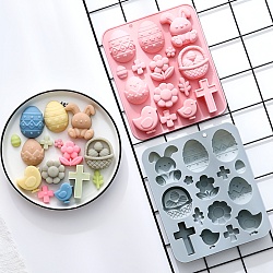 Форма силиконовая "Светлый праздник Пасхи" 15 ячеек