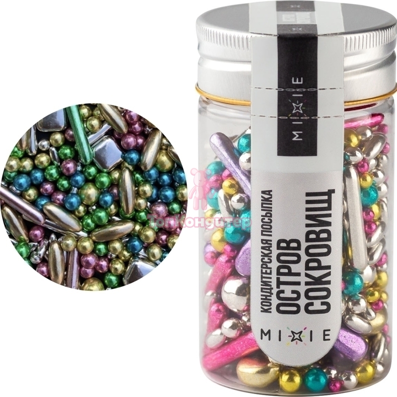 Сахарная посыпка «Остров сокровищ», MIXIE, 50 г