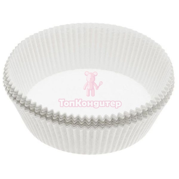 Тарталетка 7 см*2,5 см 100 шт (+/-), белая