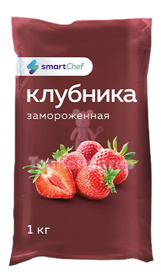 Клубника замороженная "Smart Chef" 1 кг