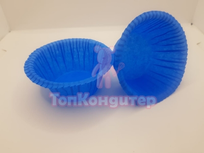 Капсулы для маффинов 50 мм*35 мм 50 шт синий